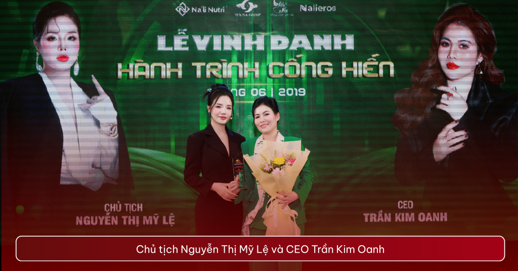 Vinh danh CEO Trần Kim Oanh