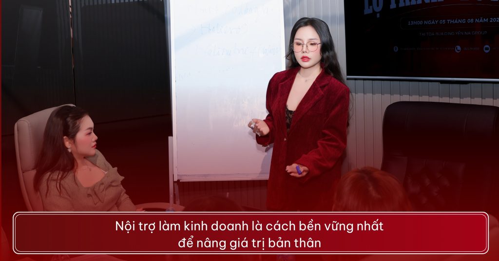 nội trợ nên bắt đầu kinh doanh
